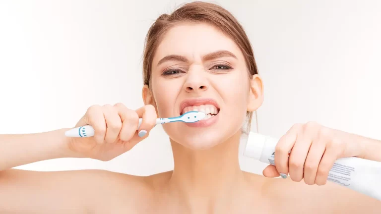 Brushing harder